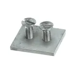 Jac Machines P-10040012 ZONE H-5 SMALL SQUARE METAL LOCK PLATE - DIVIDER C