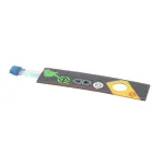 Jac Machines P-6520002 MEMBRANE KEYPAD ( + / - "WITH AUTO" ) FOR CT02 TAC