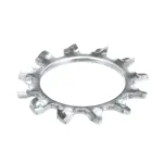 Grindmaster Cecilware P366A Lock Washer, External Tooth, Star, Zinc Coated Steel