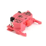 Stero Dishwasher P49-1304 BLOCK RED N/C B