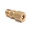 Southbend Range P5552 Fitting, Straight, 1/8" NPT x 1/4" CC