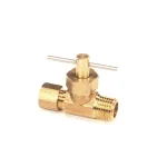 Stero Dishwasher P68-1532 Needle Valve, 1/4" Compression x 1/4" Male