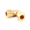 Pitco P8841-25 Elbow, 90 Degree, 1/2" Compression x 1/2" Compression, Brass