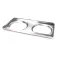Lang P9-50300-82 Frame Assembly, EGO French Plate, Stainless Steel