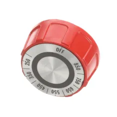Lang P9-70701-35-2 Knob, Thermostat, Red, Off-250-850