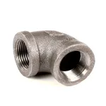 P9037679 Pitco - 3/4" 90° Black Pipe Elbow