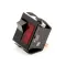 Anets P9101-35 Switch, Rocker, SPST, Lighted Red, 120V, 10A