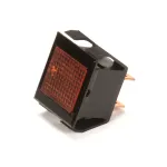 Anets P9132-29 Indicator Light.Rectangular, 28V, Amber