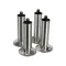 Follett PB501300 Legs, 6' (153MM), Stainless Steel Flanged Feet, Set of 4