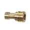 Randell PB DCN0004 DISCONNECT, 3/8 BRASS PLUG FPT