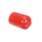 Randell PL CAP038 CAP, 3/8 RED RUBBER 923801 .343X1/2