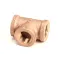 Pitco PP10659 Tee, Fitting, 3/8" Female Thread, Brass