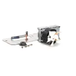 Star PS-RG5072 Motor Kit, 120V, Flat with Sprocket and Mounting Plate