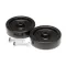 Winston PS1226-2 Wheel, 4" Black, Shortening Filter