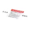 Winston PS1232-6 Nut, Flex Lock, 1/4-20, Pack of 6