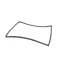 Winston PS2555 GASKET HA4002, 16.875X12.625 - 4 SIDED