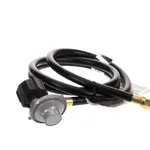 Evo PU-UNI-0379N Hose and Regulator, Propane, 60"