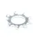 Bakers Pride Q3017A Washer, #10 External Tooth Star Lock