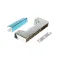 Component Hardware R42-2844 Hinge, Chrome Plated, 1 5/8" Offset, 5"