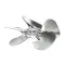Randell RF FAN008 Fan Blade, 8", 5 Blade, FV800CW25S38N