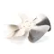 Randell RF FAN0101 Condenser Fan Blade, 5 Petal, T03M55A 11 .383 CW 083-0102-02 - T03M55A