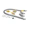 Dormont RG752S48 3/4" DIA., 48" RELIAGUARD, STANDARD SNAP, 2 SWIVEL