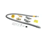 Dormont RG752S60 3/4" DIA., 60" RELIAGUARD, STANDARD SNAP, 2 SWIVEL
