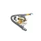 Dormont RG75S36 3/4" DIA., 36" RELIAGUARD, STANDARD SNAP, SWIVELGU