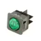 Insinger RL2002048 Switch, Rocker, DPST, On/Off, Lighted Green, RL-30