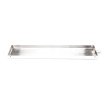 Randell RP DRP0201 Evaporator Drain Pan, Stainless Steel, Freezer