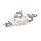 Intermetro RPHANG-KIT Basket Hanger Kit, 2 Left / 2 Right with Pop Rivets