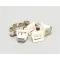 Randell RP LCH100 Clip Set, Louver, Male and Female, Set of 4