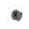 Cambro S08021 Knob with Pointer, Potentiometer