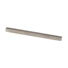 York S1-00107110702 Key, Steel, 1/4" Square x 4" Long