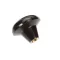 Bakers Pride S1005A Knob, Vent, Push-Pull, Black, 3/8-16