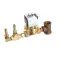 Cleveland S106830 Steam Inlet Assembly, Solenoid Valve with Plumbing