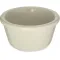 Carlisle S28342 Ramekin, 4 Oz., 3-1/8" Dia., Smooth, Dishwasher Safe, Stain Resistant, Safe For Temperature Up To 212 F, Stackable, Melamine, Bone, Nsf, Bpa Free                                                               