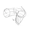 Zumex S3300921:00 SPEED PG FEEDER ELBOW