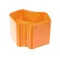 Zumex S3320091:00ORANGE PODIUM COLOR PEEL BUCKETS