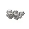 Vulcan Hart SC-041-09 Screw, Hex Head, 5/16-18 x 1/2", Stainless Steel