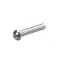 Hobart SC-081-17 Screw, Slotted Round Head, 10-32 x 1", Stainless Steel