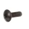 BKI SCR439 Screw, 8-32 x 1/2", Phillips, Truss Head, Black, Rotisserie/Convection Oven