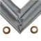 H&K International SGASKET-13 Gasket, 15.5 x 23.75, Prep Table, Refrigerator, Black