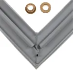 H&K International SGASKET-23 Door Gasket, Snap-In, Gray, PPT08-06A