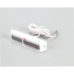 Cooper Atkins SP160-01-8 PANEL THERMOMETER WHITE RECTANGULAR SOLAR POWERED,