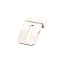Retainer/Clip, End Glass, Stainless Steel
