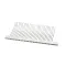 Biro T3117-9A Stew Back Comb w/Aluminum Crossbar, 1/4', Pro-9
