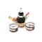 Lancer T5741PMHPBK-01 Regulator Kit, CO2, Tank Mount, 1/4" Barb Shut-Off Valve