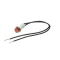 Indicator Light, Amber, Round, 250V, 1/3 Watt