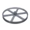 Pulley, 12&quot;, 5/8&quot; Bore, 10 Groove